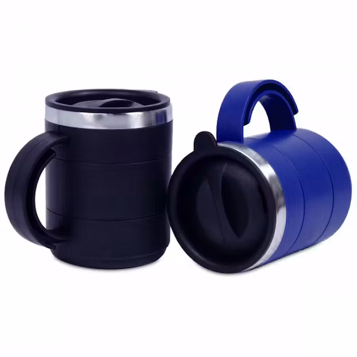 Weston Parallex Stainless Steel Mug with Lid