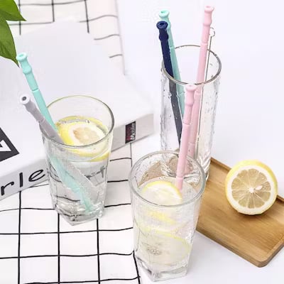 Collapsible Silicone Straw Kit - alternate view