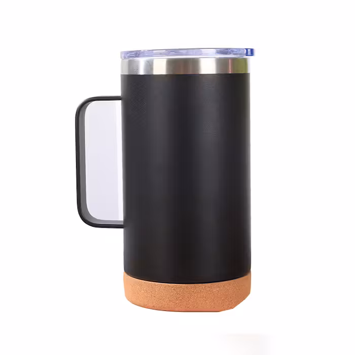 Insulated Tumbler with Cork Bottom - 700 ml