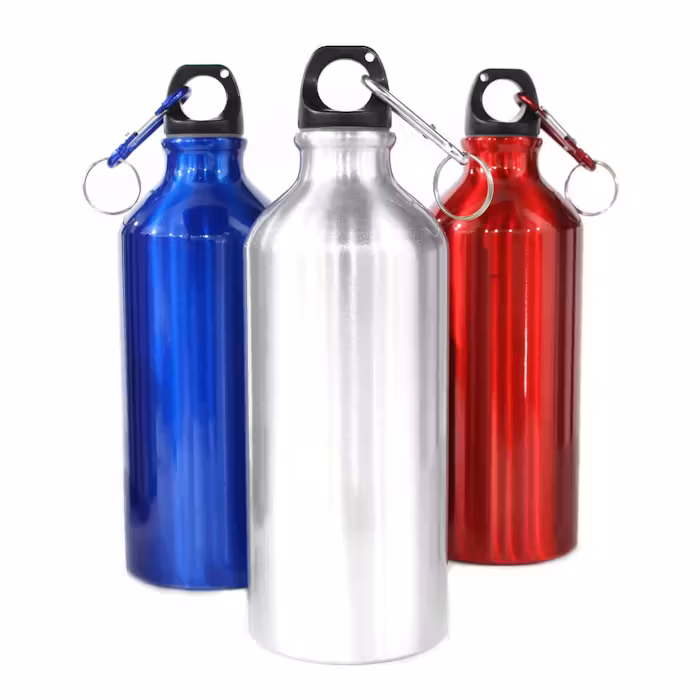 Classic Aluminium Bottle with Carabiner