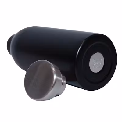 Simple Stainless Steel Water Bottle - alternate view