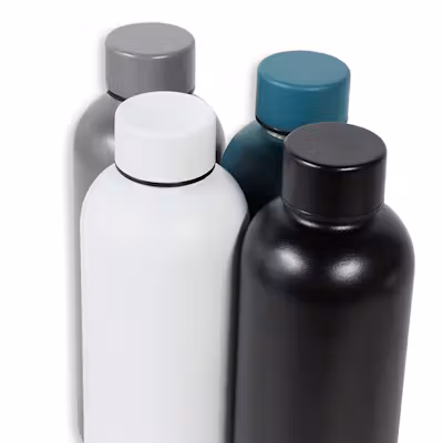 Solid Stainless Steel Vacuum Insulated Bottle - alternate view