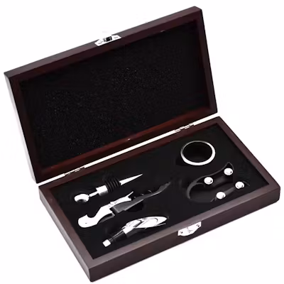 Set with Box Wine Opener