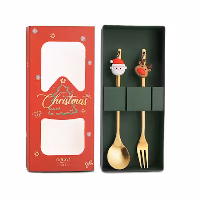 Christmas Cutlery in Gift Box Set