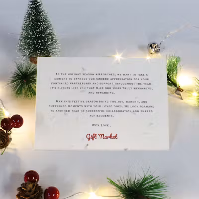 Plantable Christmas Greeting Card - alternate view