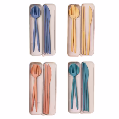 EcoWheat Cutlery Set - alternate view