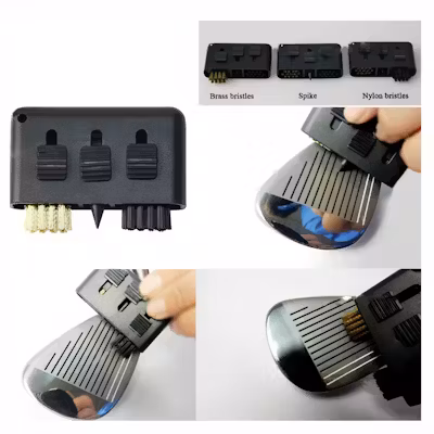 3-in-1 Golf Club Brush - alternate view