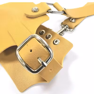 Adjustable Leather Cup Holder - alternate view