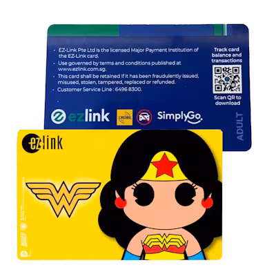Customised SimplyGo Cards