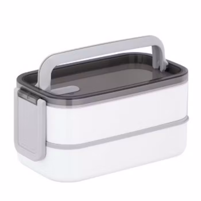 Microwavable Double Compartment Lunch Box