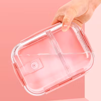 Premium Microwavable Glass Lunch Box - alternate view