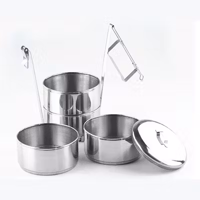 Stainless Steel Tiffin Carrier - 3 Tier