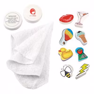 Compressed Towel Customizable - alternate view