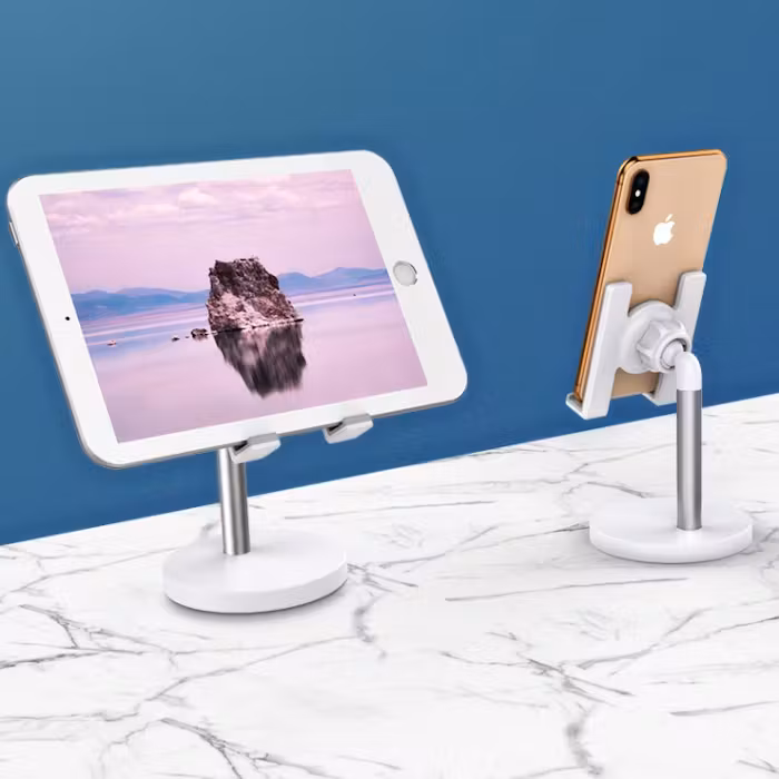 Adjustable Desktop Phone Holder - Metallic - alternate view