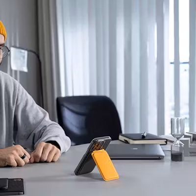 Magnetic Wallet with Stand and Card Holder - alternate view