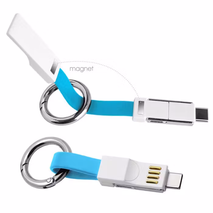 Keyring Charging Cable 3-in-1 - alternate view