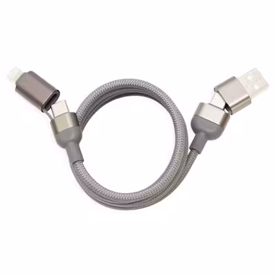 Magnetic Charging Cable - 100W 4-in-1 - alternate view