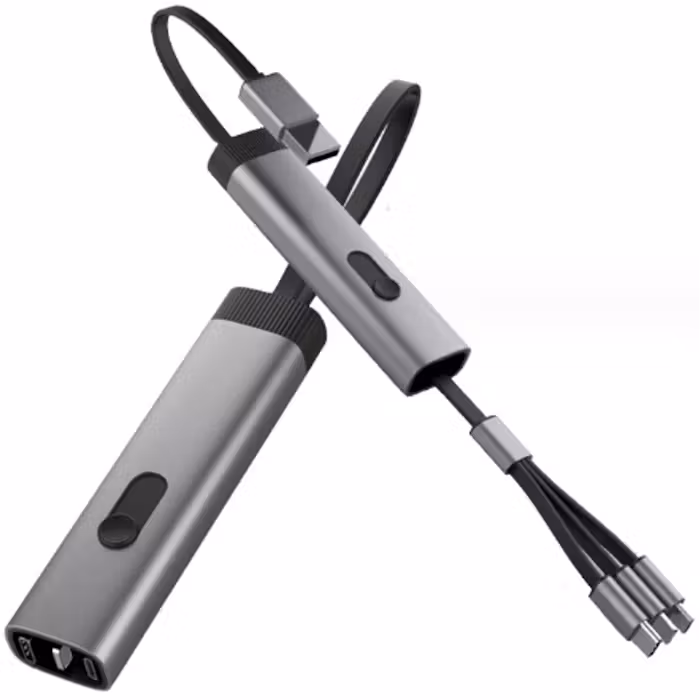 Retractable Charging Cable - 3 in 1