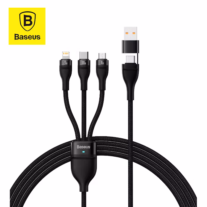 Three Fast Charging Data Cable 100W