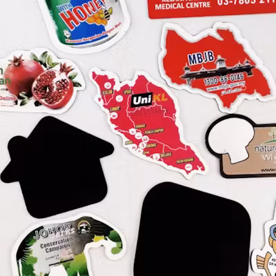 Custom Promotional Fridge Magnets - alternate view