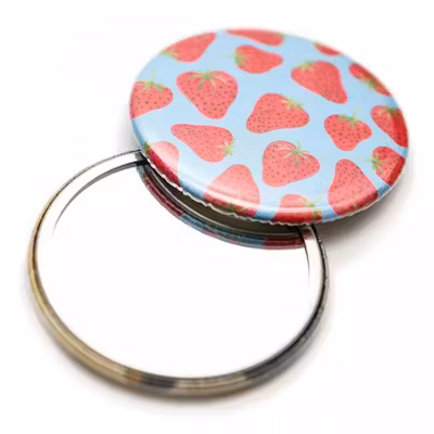 Mirror Button Badge - alternate view