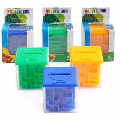 Puzzle Box Money Maze - alternate view