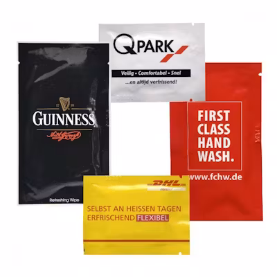 Promotional Wet Wipes - alternate view