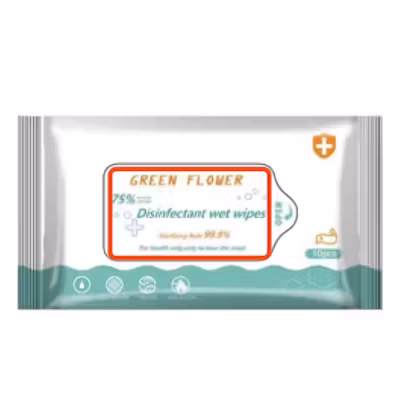 Wet Wipe Tissue Pack - alternate view