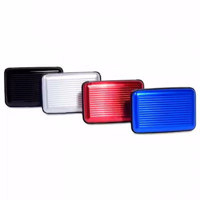 Hard Cover RFID Card Case - alternate view