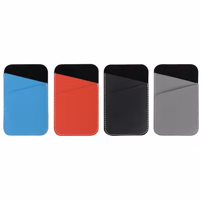 Linux Leather Card Holder - alternate view