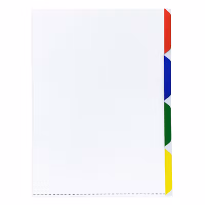 A4 L-Shape File with Dividers