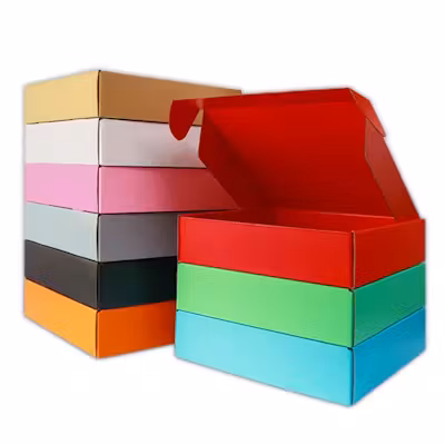 Coloured Kraft Box