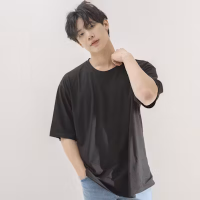 Dynamite Oversized North Harbour Crew Neck T-Shirt - alternate view