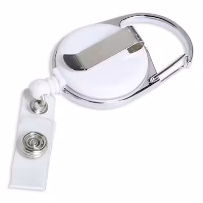 Badge Reel Retractable with Carabiner Clip - alternate view