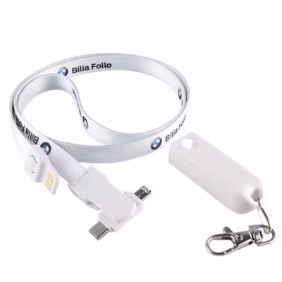 3-in-1 Lanyard Charging Cable