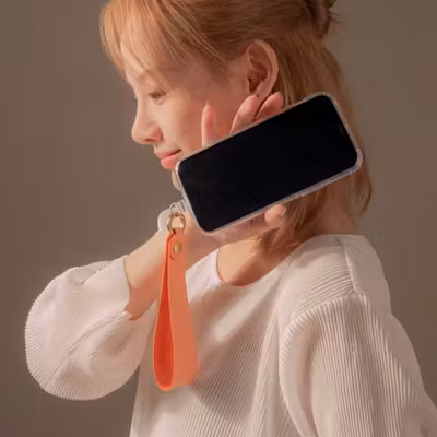 Leather Phone Wrist Strap - alternate view