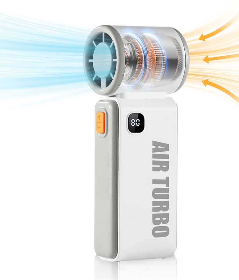 AirTrek Pocket Turbo Jet-Style Handheld Fan - alternate view