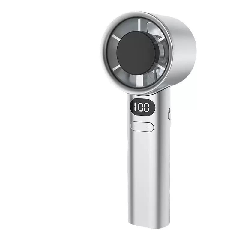 AeroLux™ Stepless Velocity Handheld Fan with Infinite Speed Control