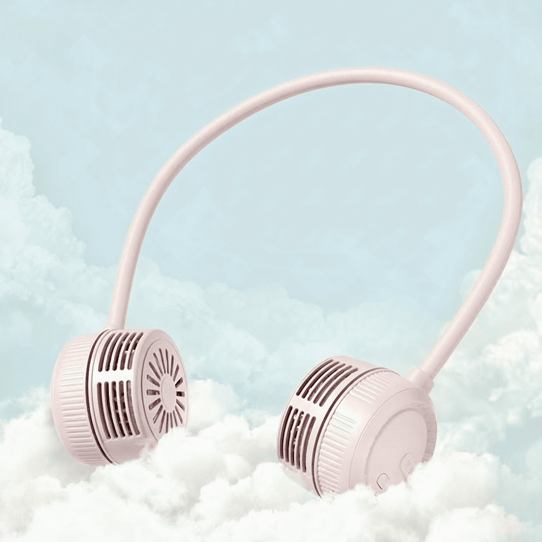 BreezeLoop Hands-Free Neck Fan with Flexible Silicone Design - alternate view