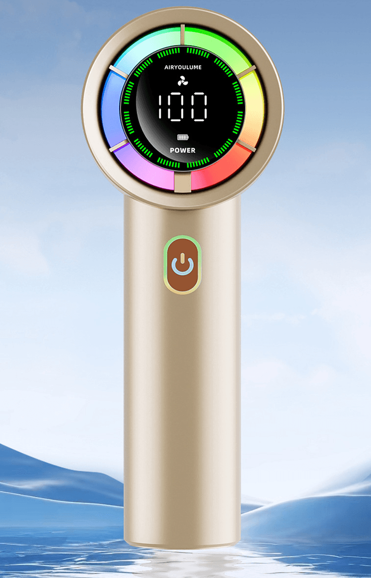 Prism RGB Halo Portable Fan with Stepless Control - alternate view