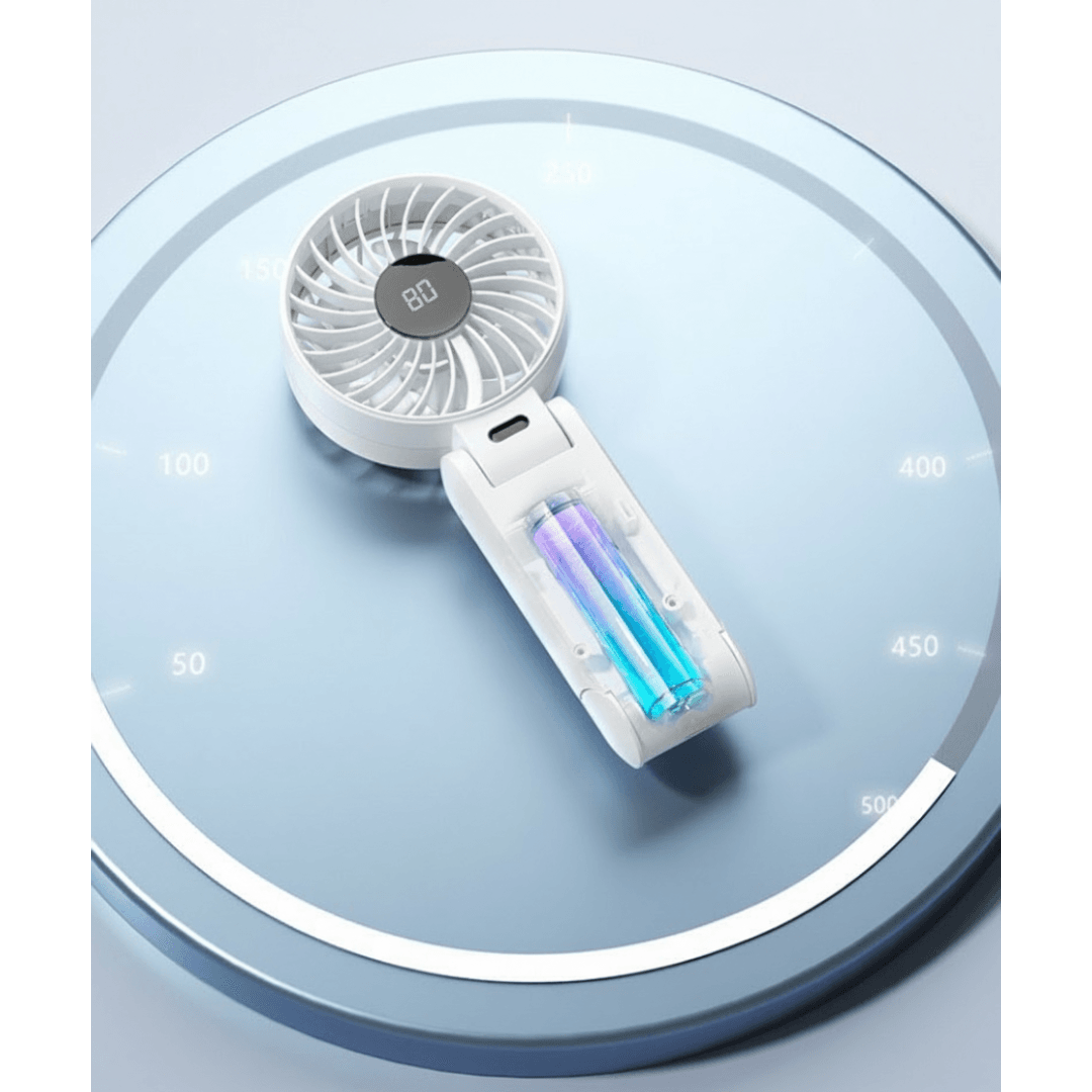 FlipBreeze Foldable Desktop & Handheld Fan - alternate view