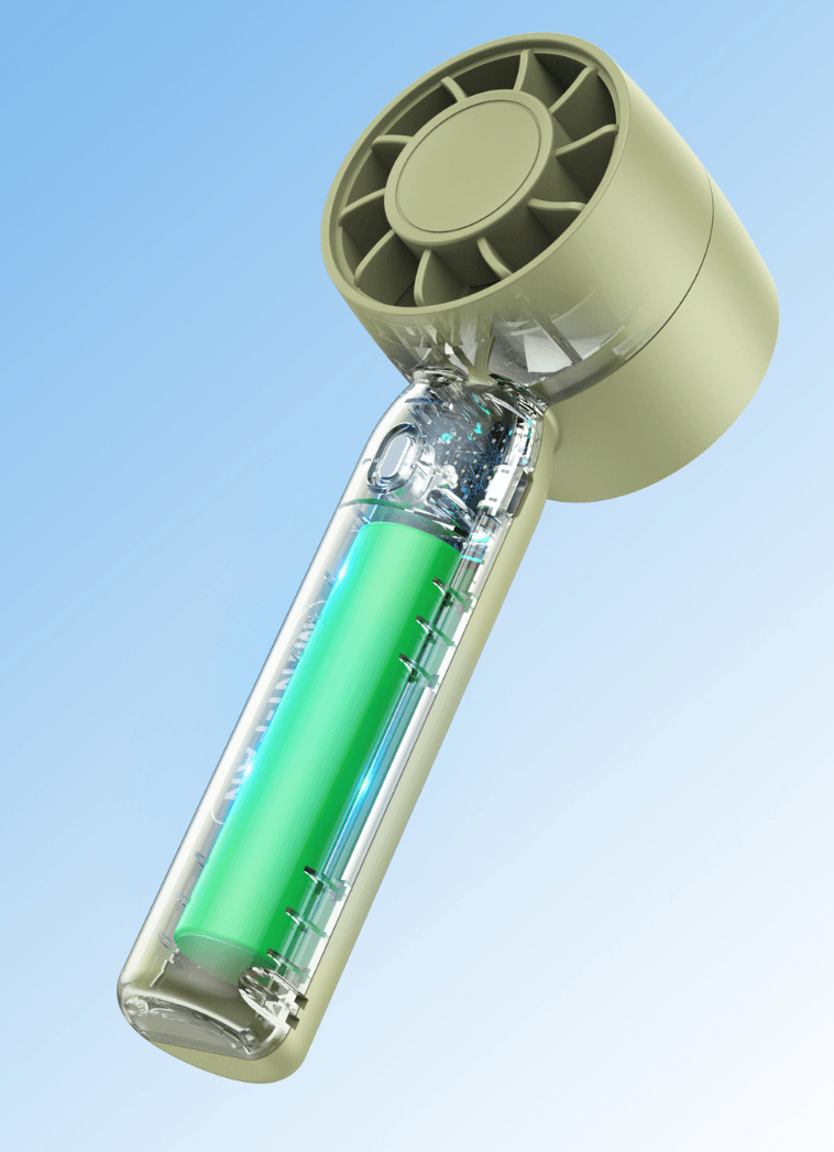 SpinLite Ultra-Precision 199-Speed Mini Fan - alternate view