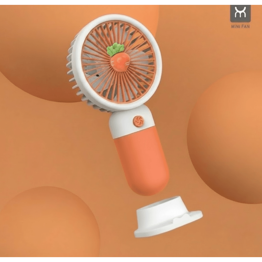 CandyPop Pastel Two-Tone Mini Fan - alternate view