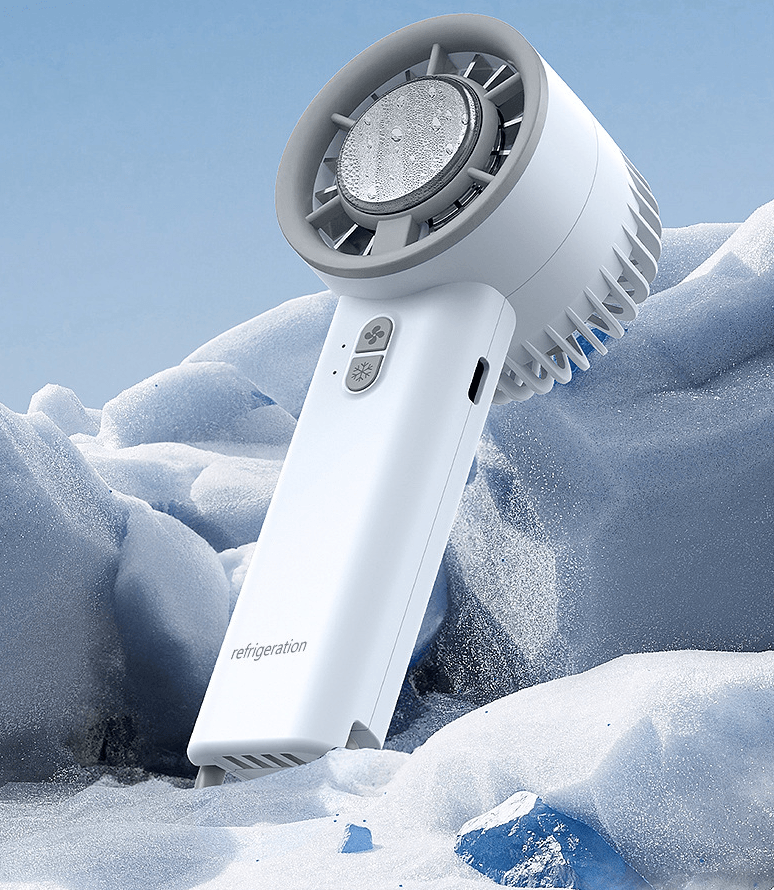 GlacioBreeze Dual-Mode Cooling Fan - alternate view
