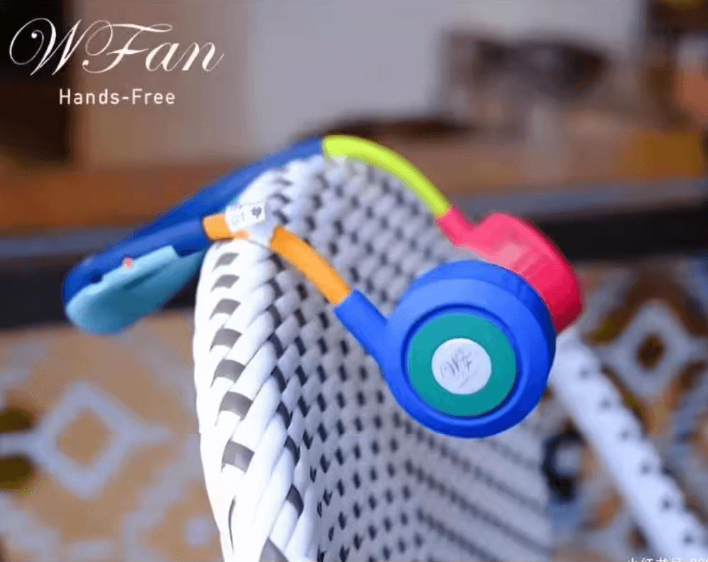 RhombuCool Safety Neck Fan - alternate view