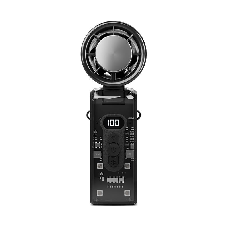 Premium Foldable Digital Display Fan