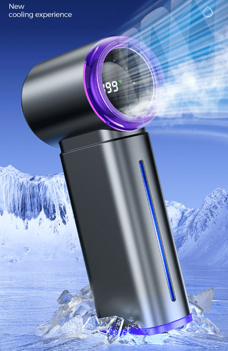 Portable Digital Misting Fan - alternate view