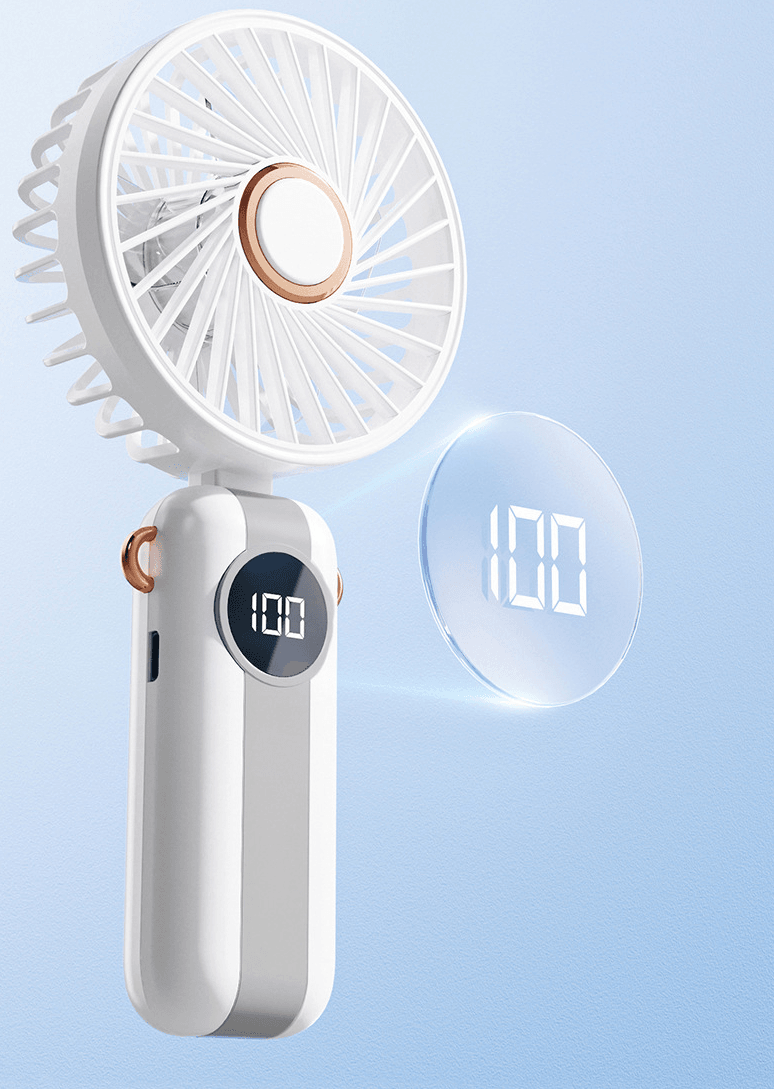 Compact Handheld Charm Fan