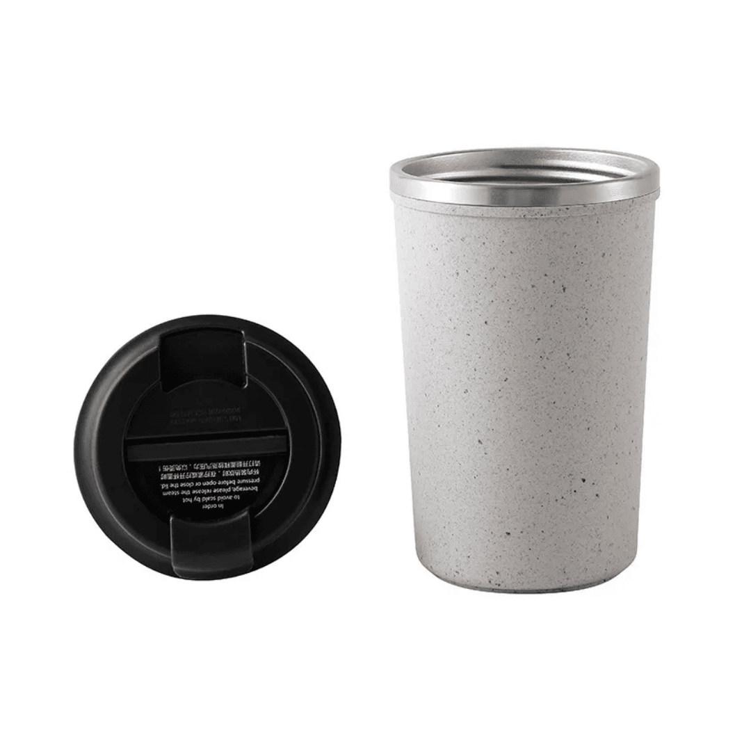 Eco-Friendly Wheat Straw Coffee Tumbler - alternate view