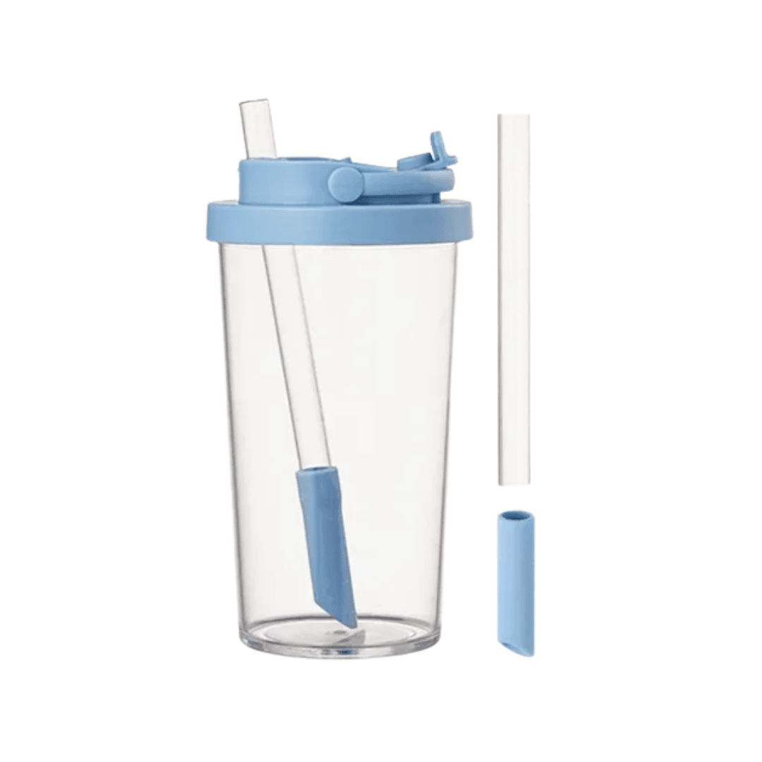 Crystal Clear Boba Tumbler